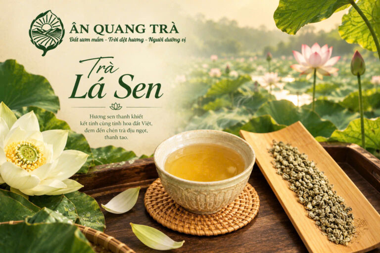 Tra la sen 1 TRÀ LÁ SEN - ÂN QUANG TRÀ