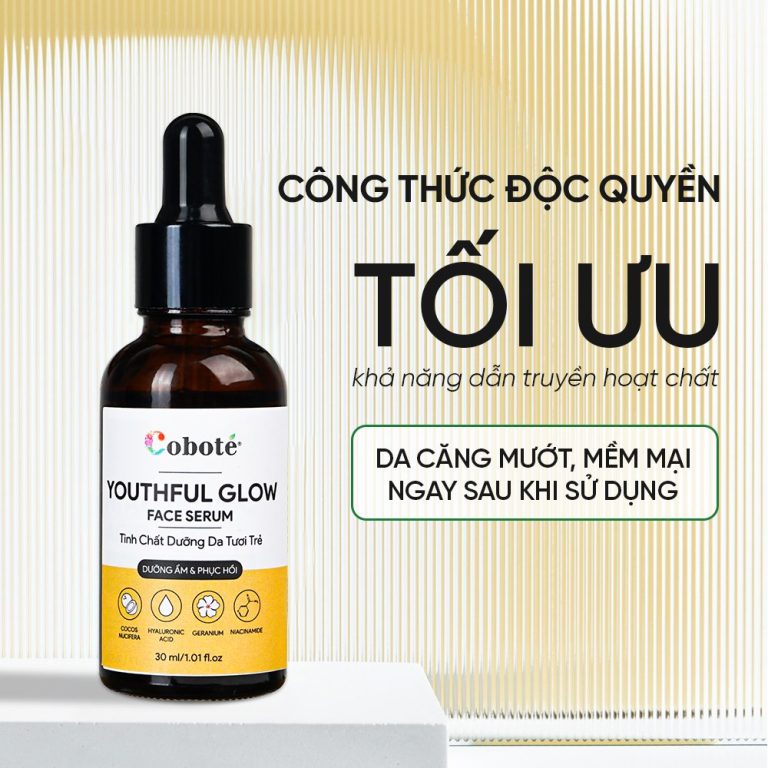 serum 1 1 Serum Mật hoa dừa dưỡng da tươi trẻ Coboté