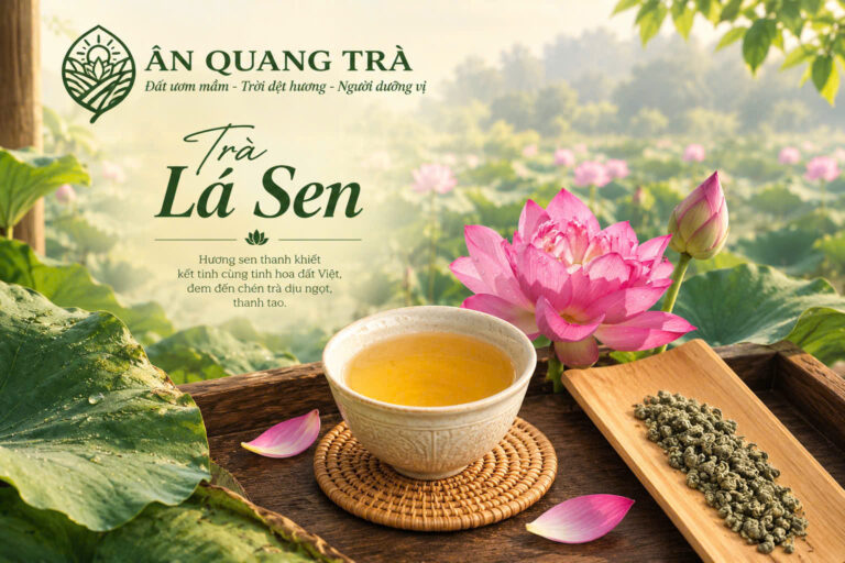 Tra la sen TRÀ LÁ SEN - ÂN QUANG TRÀ